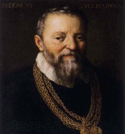 ZUCCARO Federico Self-Portrait aftr 1588 Norge oil painting art